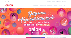 Desktop Screenshot of orionavm.com.tr